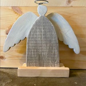 Wooden Guardian Angel Customizable